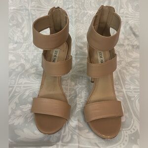 Steve Madden heels, Nude color, Size 7.5